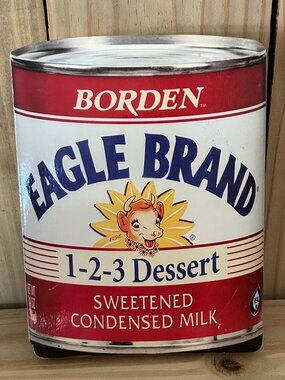 COOKBOOK Borden Eagle Brand Sweetened Condensed Milk 1-2-3 Desserts